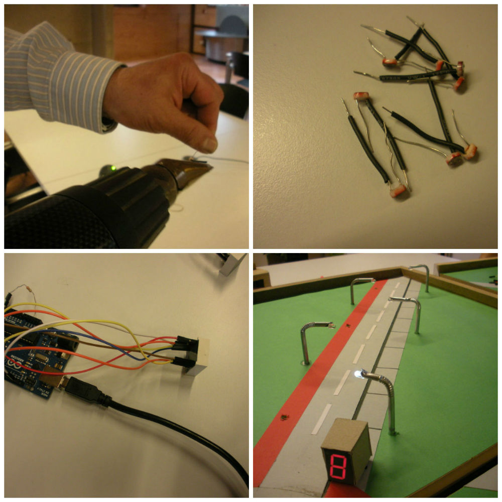 Colocando el display