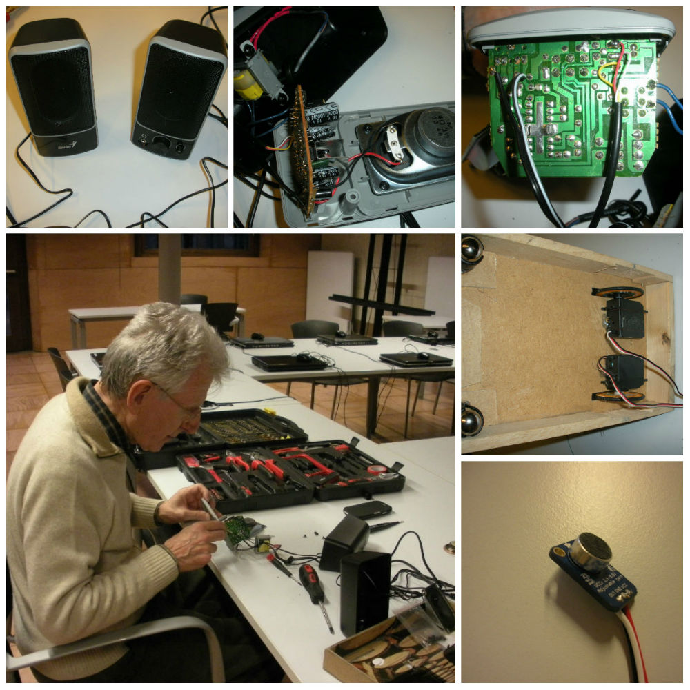 Desmontando altavoces