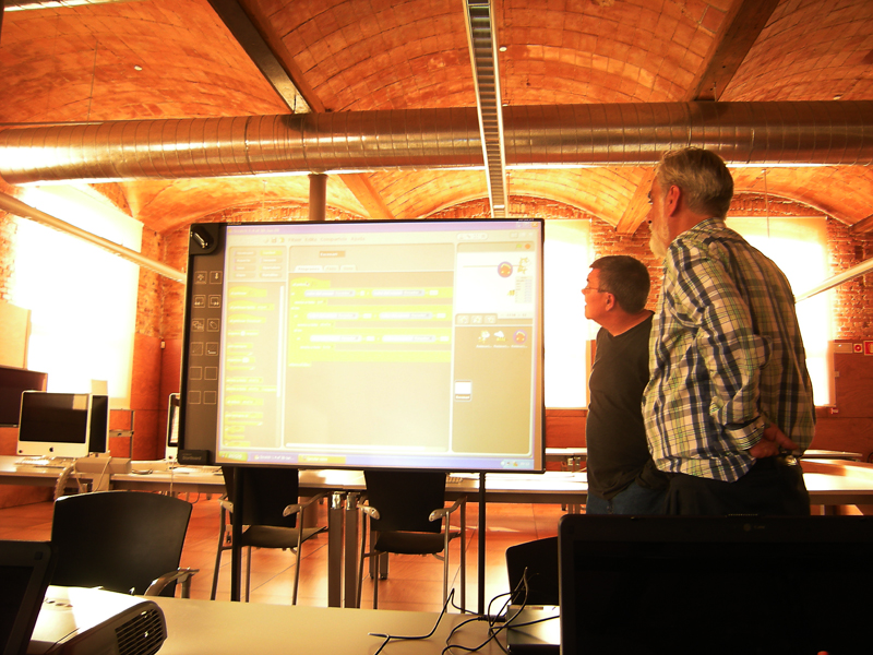 5 de Maig, aprenent Scratch